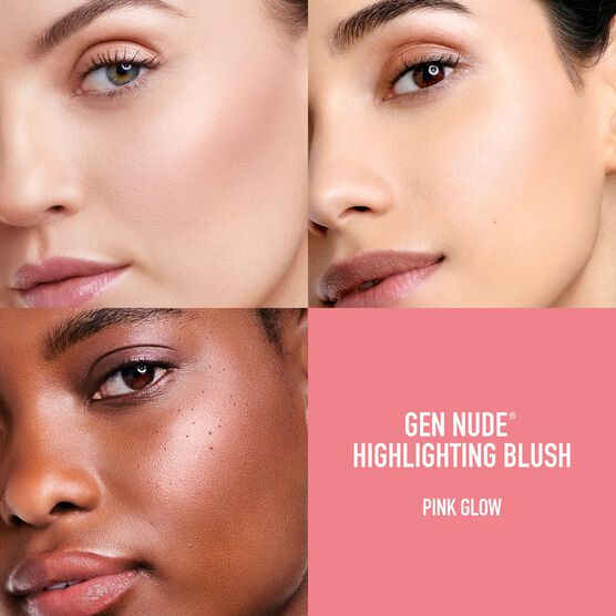 GEN NUDE HIGHLIGHTING BLUSH PINK GLOW